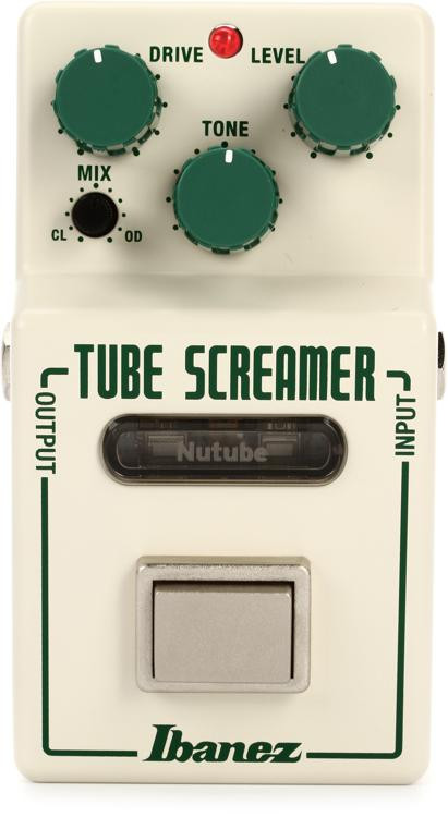Ibanez Nu Tubescreamer Overdrive Pedal with Nutube | Sweetwater