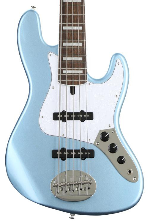 Lakland Skyline 55-60 Vintage J Custom Bass Guitar - Lake Placid Blue ...