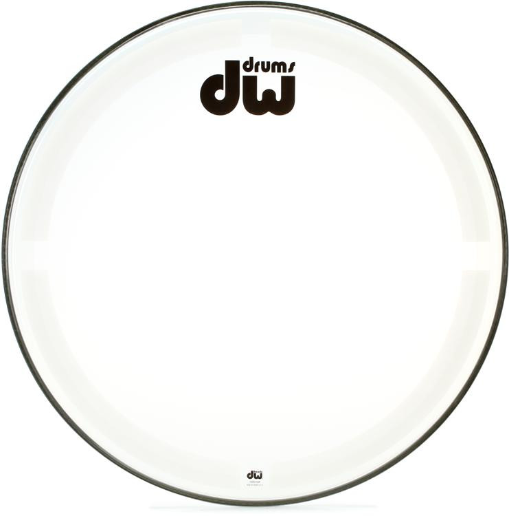 DW Coated/Clear Bass Drumhead 24 inch Sweetwater