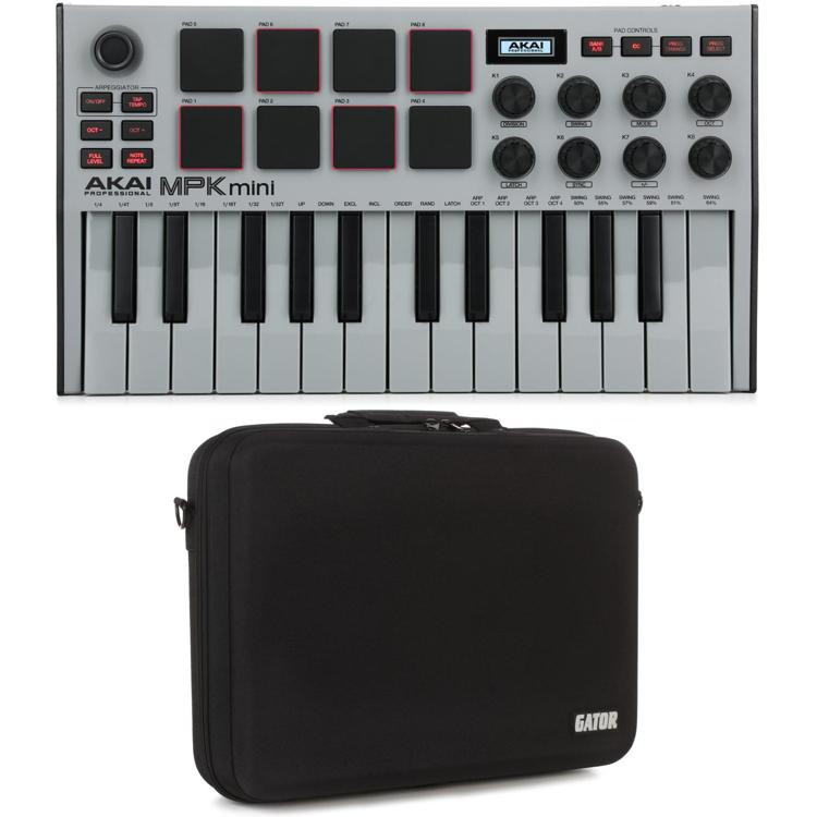 Akai Professional MPK Mini MK III 25-key Keyboard Controller with Carry ...