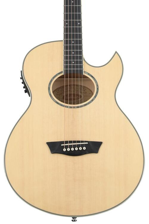 Washburn Festival EA20 Mini Jumbo AcousticElectric Guitar Natural