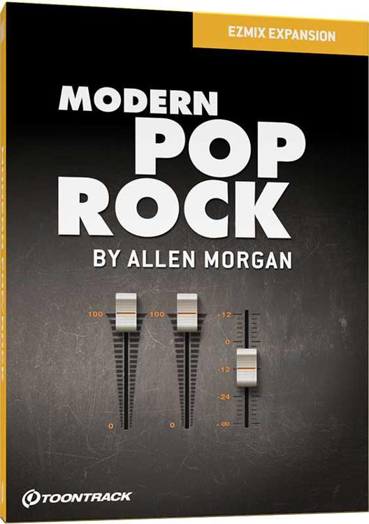 Toontrack Modern Pop/Rock EZmix Pack | Sweetwater
