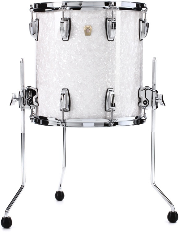 Ludwig Classic Maple Floor Tom 14 x 14 inch White Marine Pearl