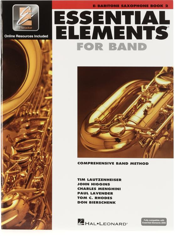 Hal Leonard Essential Elements for Band Baritone Saxophone Book 2