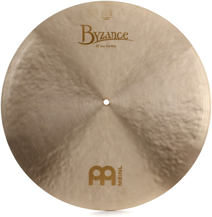 Meinl Cymbals Byzance Jazz Flat Ride Cymbal 20" Sweetwater
