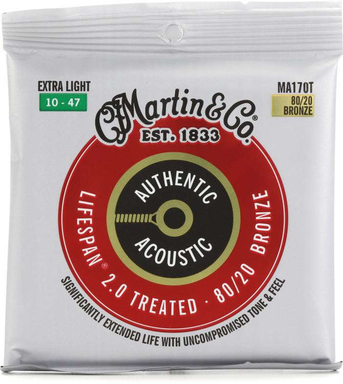 Martin MA170T Authentic Acoustic Lifespan 2.0 Treated 80/20 Bronze