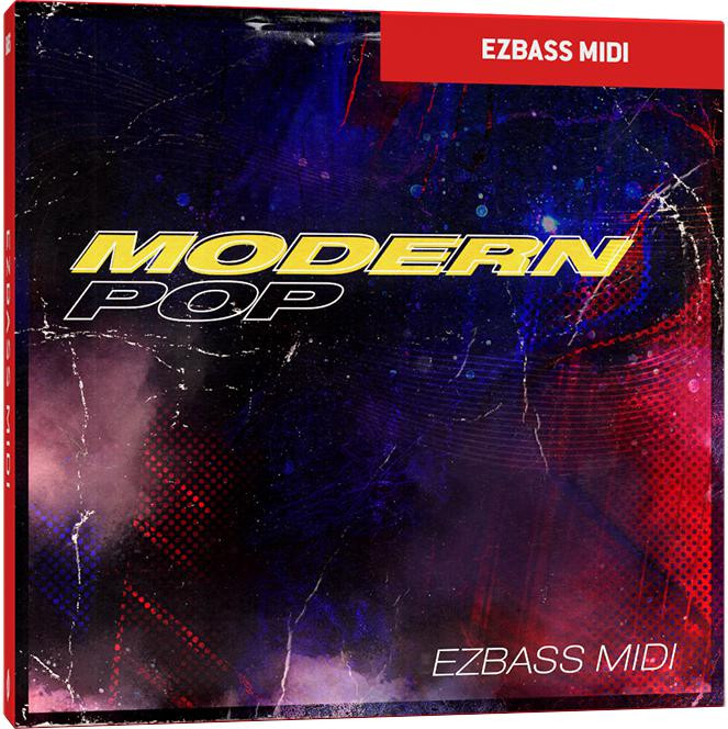 Toontrack Modern Pop EZbass MIDI Pack Sweetwater