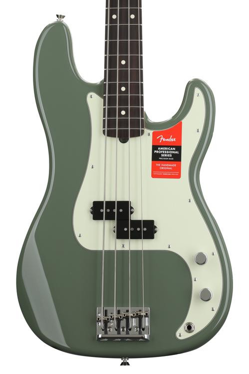 Fender American Professional Precision Bass - Antique Olive with