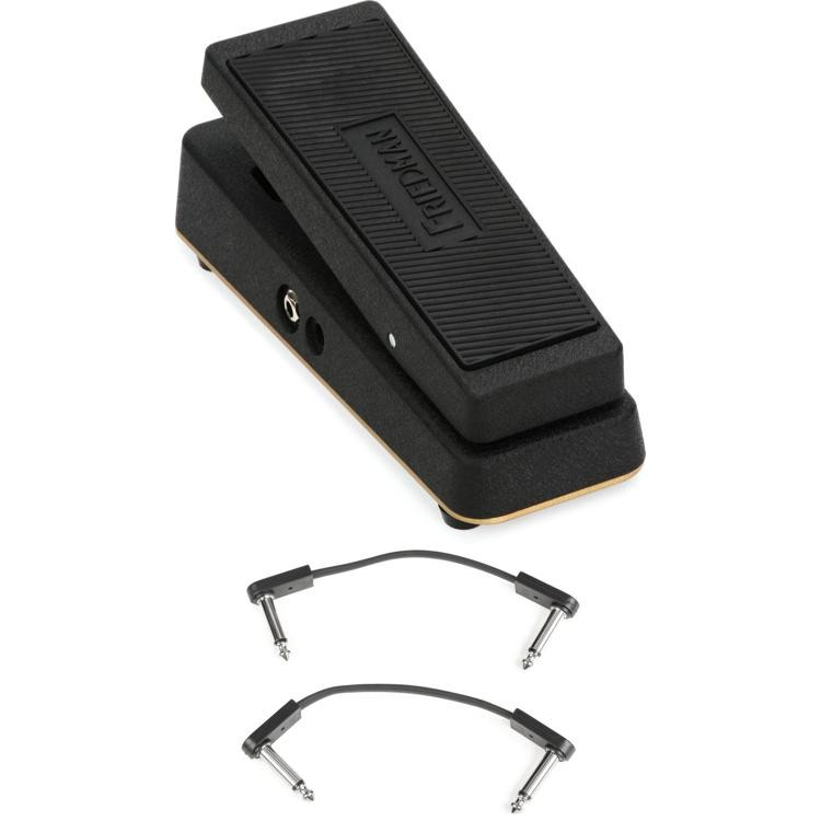 Friedman Gold-72 No More Tears Wah Pedal with 3 Patch Cables | Sweetwater