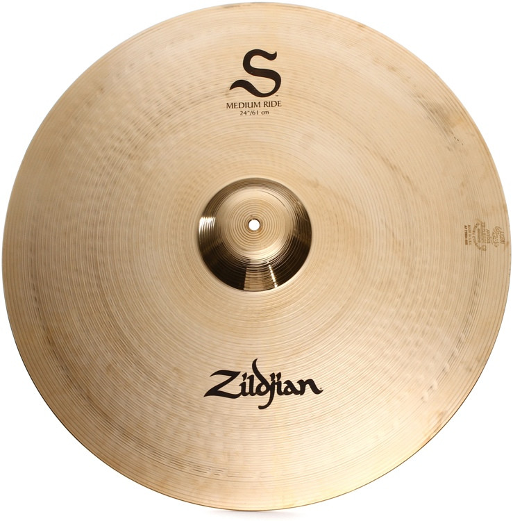 Zildjian 24 inch S Series Medium Ride Cymbal | Sweetwater