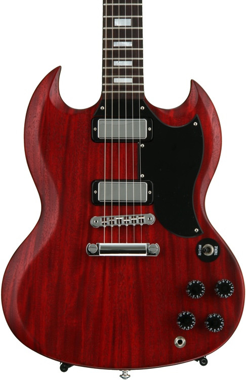 Gibson SG Special 2016, High Performance - Satin Cherry, Chrome ...