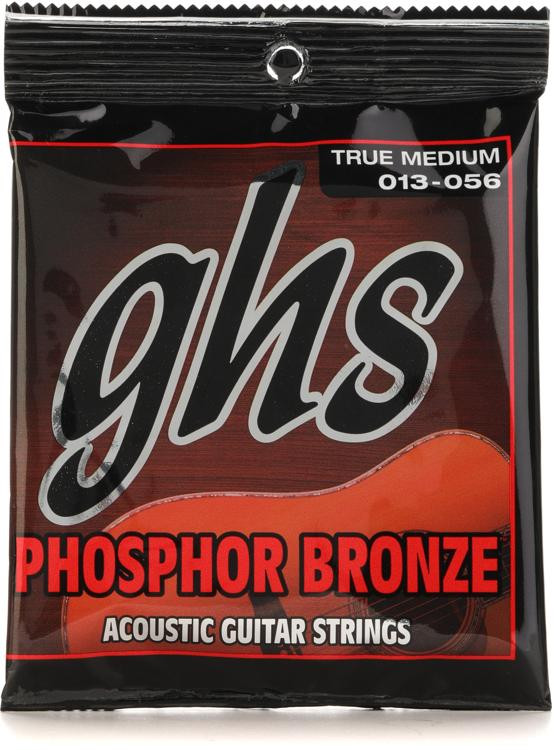 GHS TM335 Phosphor Bronze Acoustic Guitar Strings .013.056 True