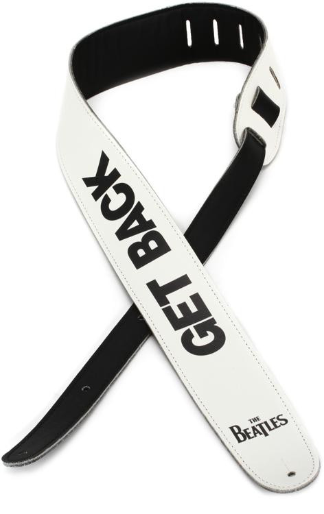 D'Addario Beatles Get Back Guitar Strap - Vegan | Sweetwater