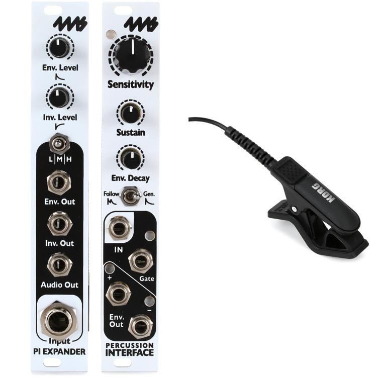 4ms Percussion Interface and PI Expander Eurorack Modules with Contact