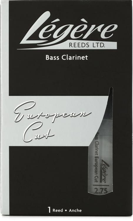 Legere LGBCE European Cut Bass Clarinet Reed - 2.75 | Sweetwater