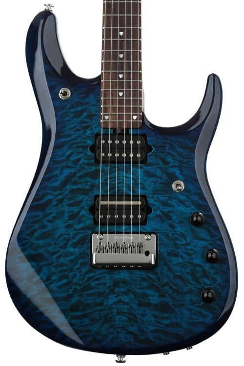 Ernie Ball Music Man BFR John Petrucci - Balboa Blue Burst Quilt ...