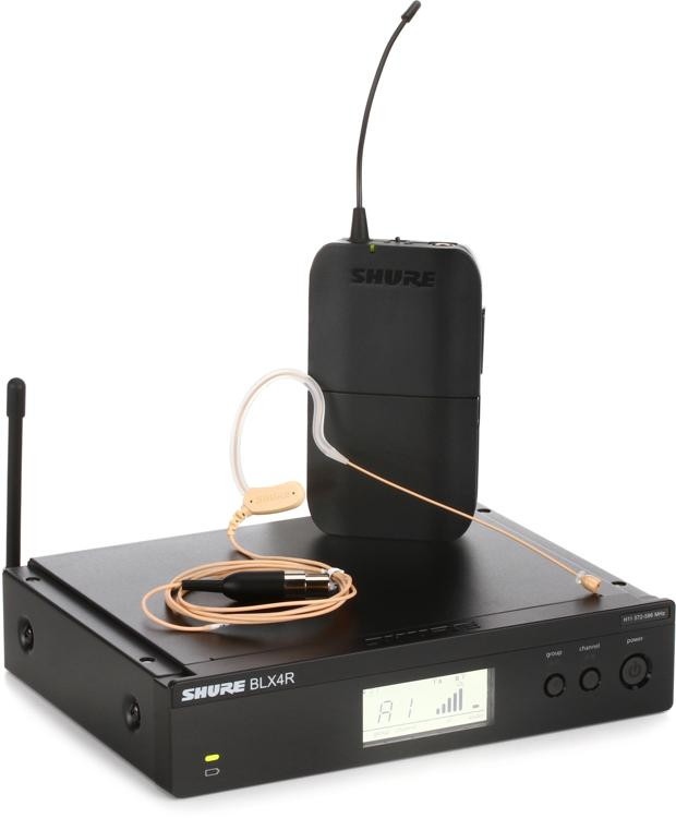 Shure BLX14R/MX53 Wireless Headworn Microphone System H11 Band