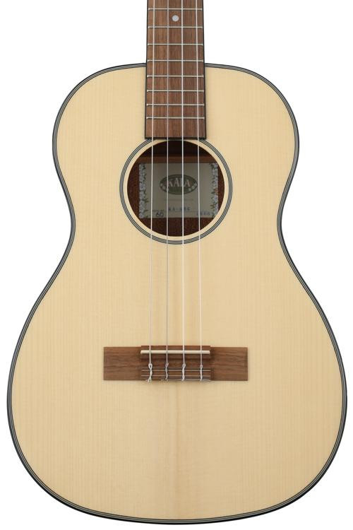 Kala KASBG Solid Spruce Top Mahogany Series Baritone Ukulele Sweetwater