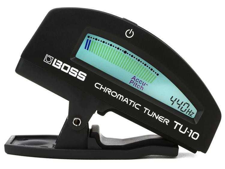 Boss TU10 Clipon Chromatic Tuner Sweetwater