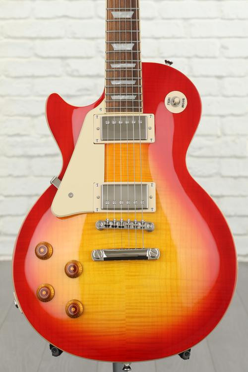 Epiphone Les Paul Standard Plustop Pro Left Handed Heritage Cherry Sunburst Sweetwater 7143