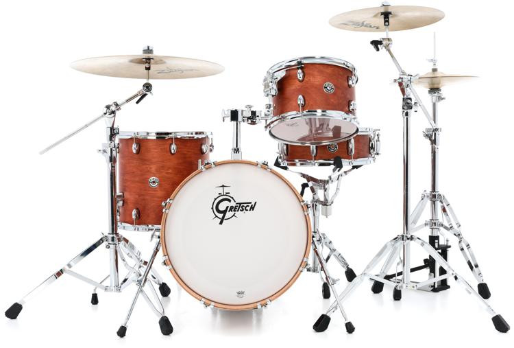 Gretsch Drums Catalina Club CT1-0913T-SWG Drum Set Rack Tom Satin Walnut Glaze 