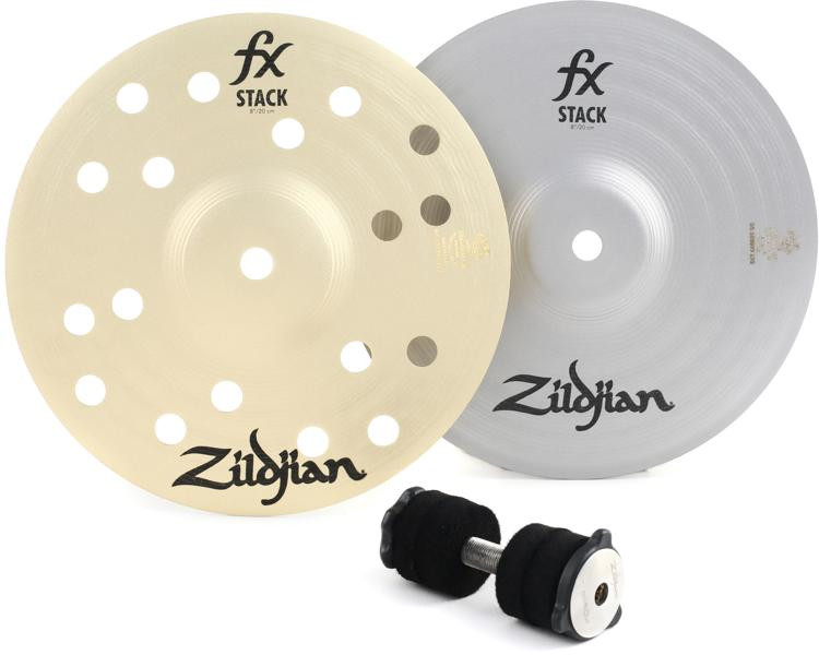 Zildjian 8 inch FX Stack Cymbal with Cymbolt Mount Sweetwater
