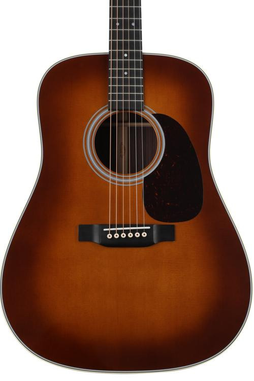 Martin D-28 Acoustic Guitar - Ambertone | Sweetwater