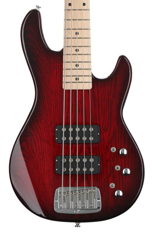 G&L Tribute L2500 Bass Guitar Redburst Sweetwater