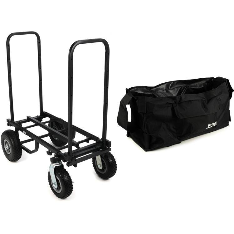 OnStage UTC5500 AllTerrain Utility Cart with Utility Bag Sweetwater
