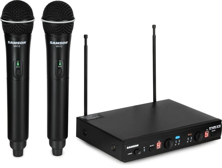 Samson Stage 212 Dualchannel Handheld VHF Wireless System Sweetwater