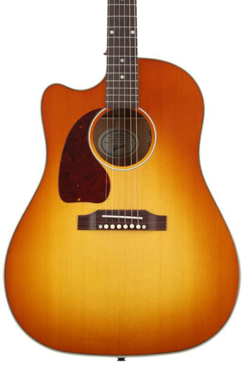 Gibson Acoustic J-45 Cutaway Left-handed - Heritage Cherry Sunburst ...