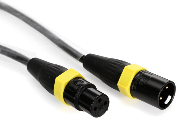 AccuCable AC3PDMX10PRO 3pin Pro DMX Cable 10 foot Sweetwater