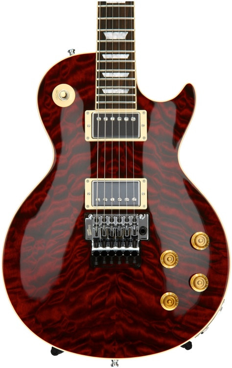 Gibson Custom Les Paul Axcess Alex Lifeson, Ruby Red | Sweetwater