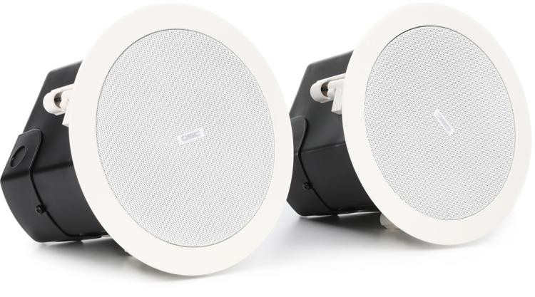 QSC AcousticDesign AD-C4T 4.5-inch 2-way Ceiling Speaker - White ...