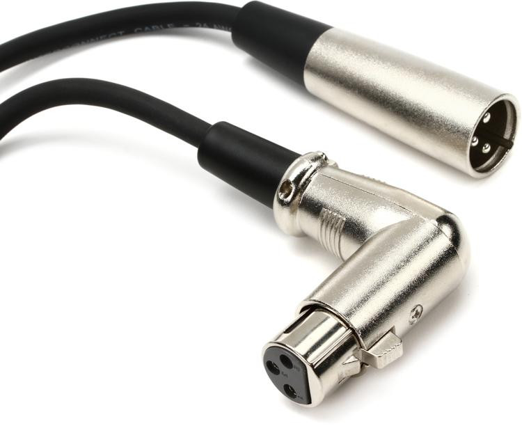 Hosa XFF103 Balanced Interconnect Cable with Rightangled XLR Female