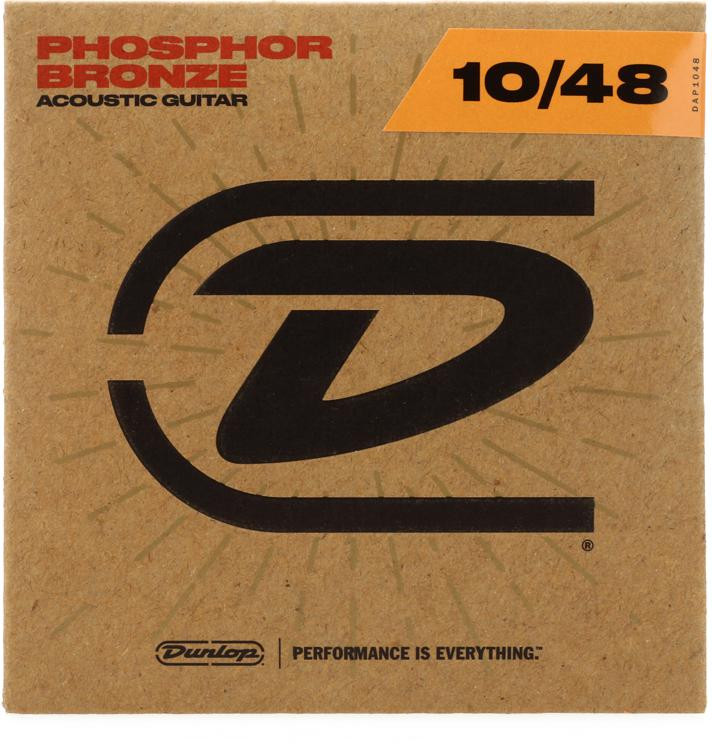Corde Per Chitarra Dunlop Dmp1034 Light - Phosphor Bronze 10-34, Set Da 8 - Foto 9