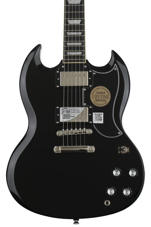 Epiphone G-400 Pro SG - Ebony | Sweetwater