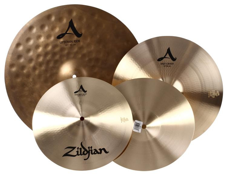 Zildjian A City Cymbal Set 12/14/18 inch Sweetwater