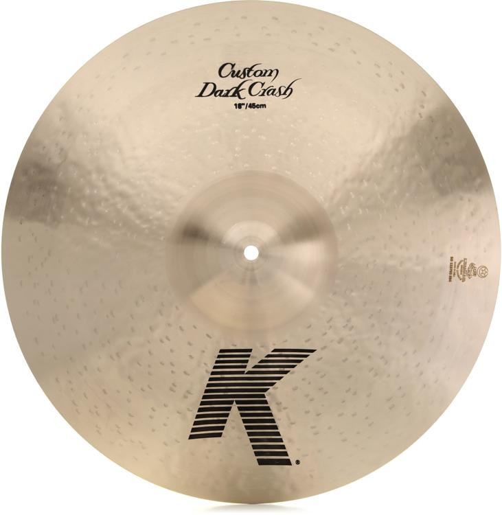 Zildjian 18英寸K Cust黑暗碰撞铙钹图像1