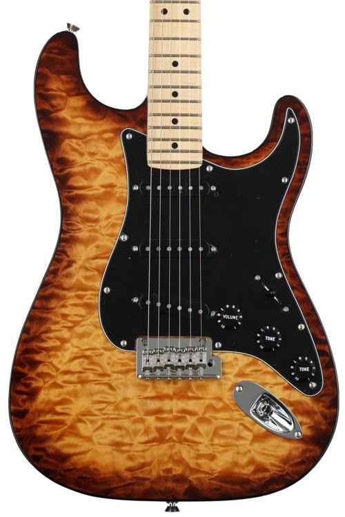 Fender Exotic Series American Professional Mahogany Stratocaster Violin Burst Sweetwater