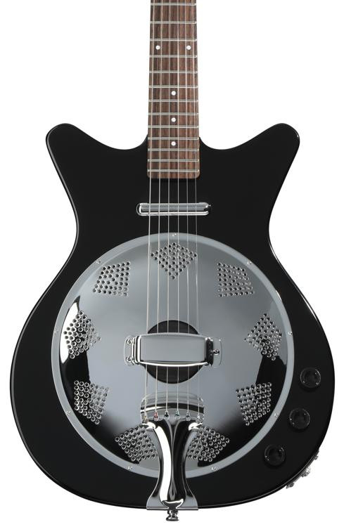 Danelectro '59 Resonator Guitar Black Sweetwater