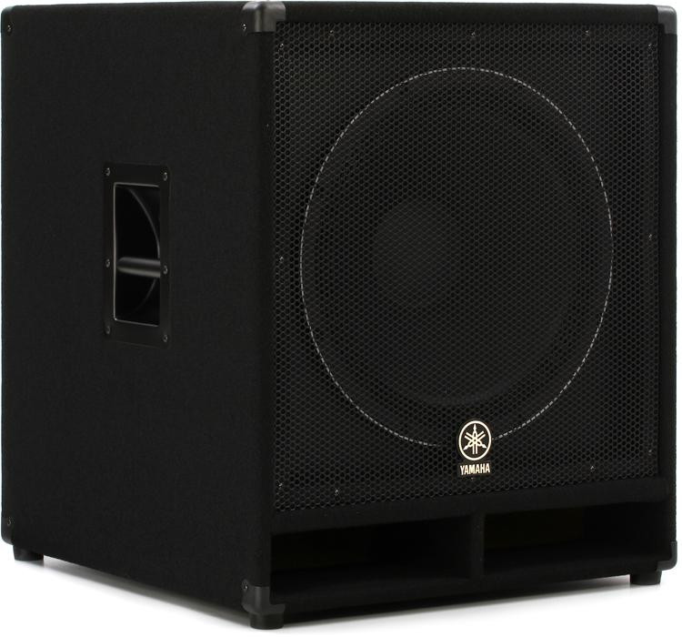 Yamaha SW118V 1200W 18 inch Passive Subwoofer Sweetwater