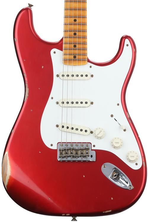 Fender Custom Shop #39 58 Stratocaster Relic Aged Candy Apple Red