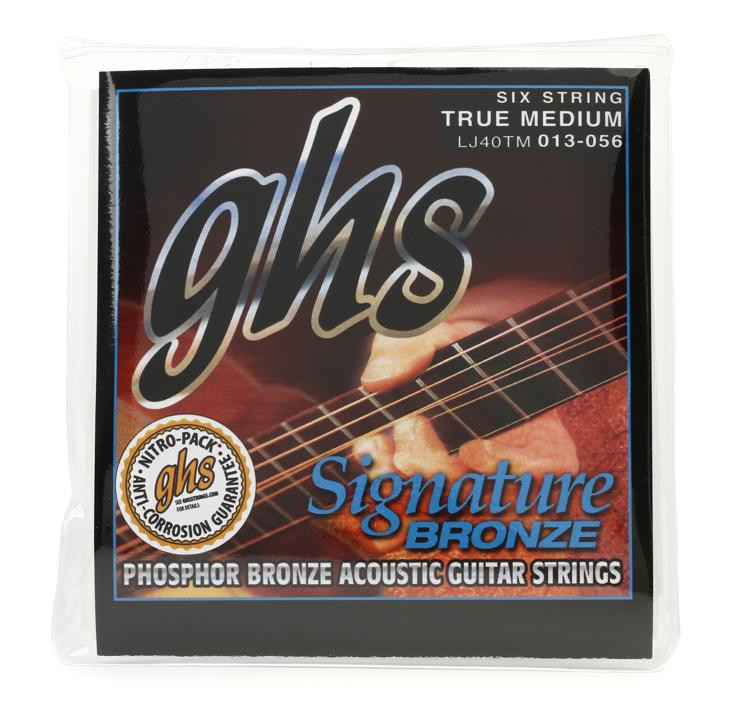 GHS LJ40TM Signature Bronze Medium Acoustic Guitar Strings Reviews