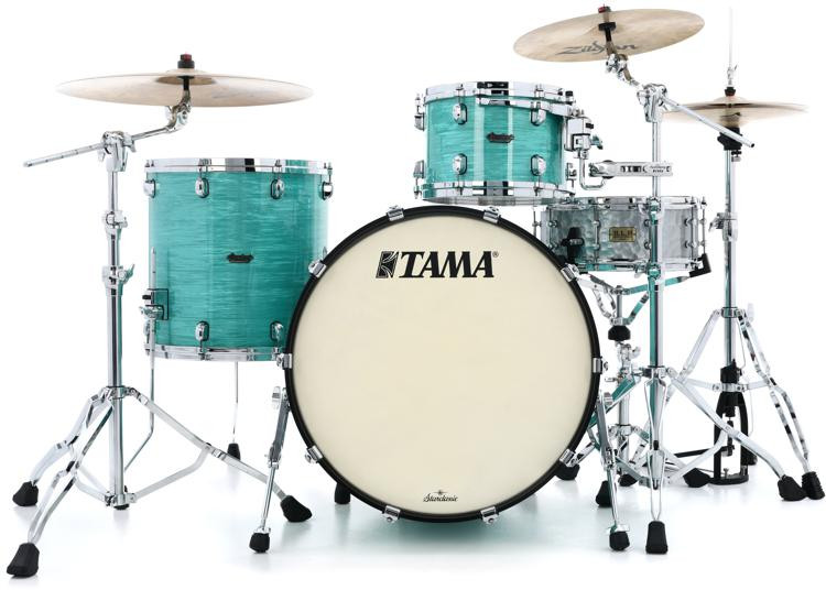 Tama Starclassic Maple MR32CZS 3piece Shell Pack Surf Green Silk