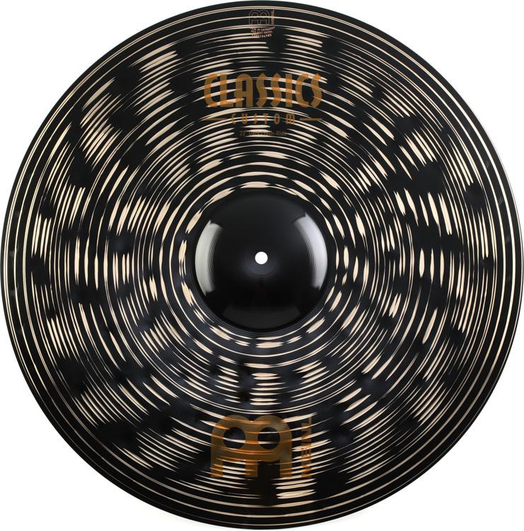 Meinl Cymbals 22 inch Classics Custom Dark CrashRide Cymbal Sweetwater
