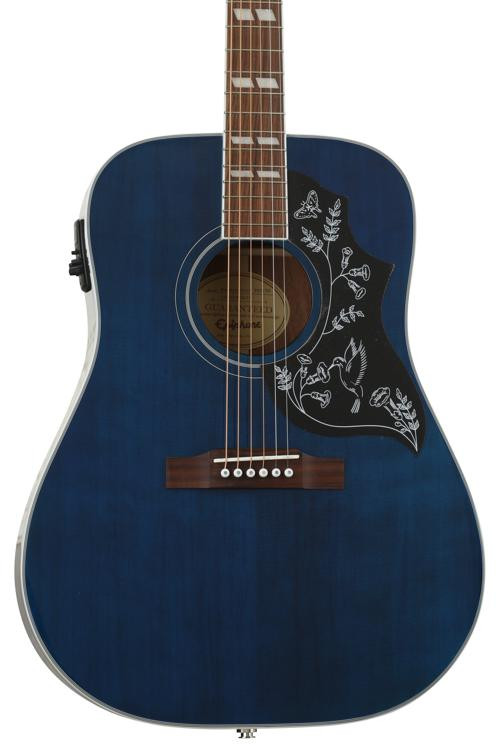 Epiphone Limited Edition Hummingbird PRO Blue Burst