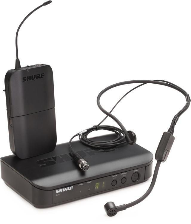 Shure BLX14/PGA31 Wireless Headworn Microphone System H9 Band