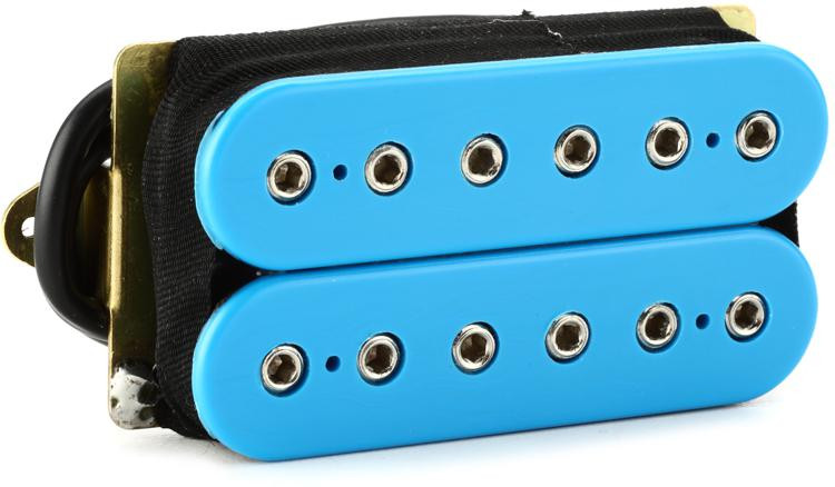 DiMarzio DP100 Super Distortion Bridge/Neck Humbucker Pickup - Blue ...