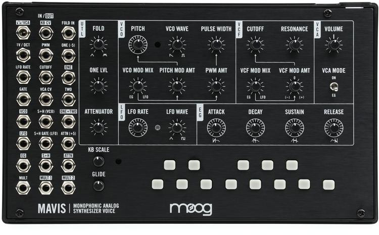 Moog Mavis Semi-modular Analog Synthesizer Kit And Eurorack Module ...